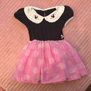 Disney Pink and Black Kids Costume Dress